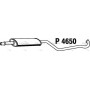 P4650 FENNO Середній глушник вихлопних газів