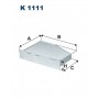 K 1111 FILTRON Фільтр повітря у внутрішньому просторі
