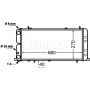 WG2182592 WILMINK GROUP Радіатор охолодження двигуна