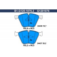 B1.G120-1076.2 GALFER Комплект гальмівних колодок дисковий гальм