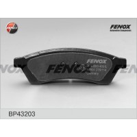 BP43203 FENOX КомплеК т гальмівних колодок, дискове гальмо