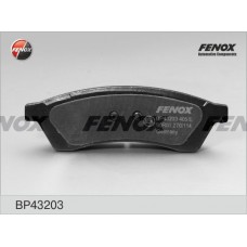 BP43203 FENOX КомплеК т гальмівних колодок, дискове гальмо