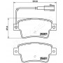 PP-0215AF JAPANPARTS Комплект гальмівних колодок дисковий гальм
