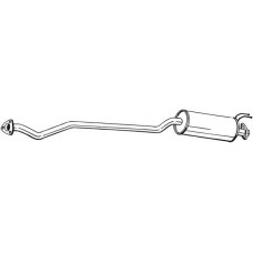 286-395 BOSAL Середній глушник вихлопних газів