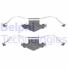 LX0429 DELPHI Комплектуючі колодки дискового гальма