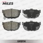 E410114 MILES Комплект гальмівних колодок дисковий гальм