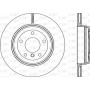 BDR2199.20 OPEN PARTS Гальмівний диск
