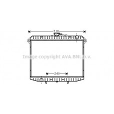 DN2148 AVA QUALITY COOLING Радіатор охолодження двигуна