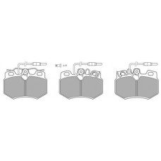 FBP-0506-01 FREMAX КомплеК т гальмівних колодок, дискове гальмо