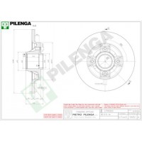 5682 PILENGA Гальмівний диск