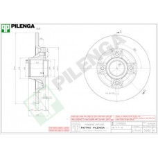 5682 PILENGA Гальмівний диск