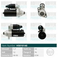 H5010140 HOFFER Стартер