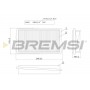 FA2023 BREMSI Повітряний фільтр