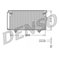 DCN36001 DENSO Конденсатор кондиціонера