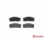 P 49 010 BREMBO Комплект гальмівних колодок дисковий гальм