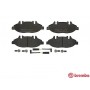 P 50 050 BREMBO Комплект гальмівних колодок дисковий гальм
