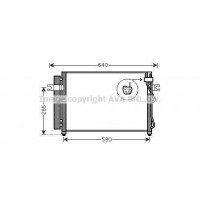 HY5195D AVA QUALITY COOLING Конденсатор кондиціонера