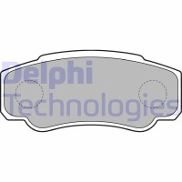 LP1790 DELPHI DELPHI CITROEN Гальмівн колодки задн.Jumper,Fiat Ducato,Peugeot 1.9-2.5D,TD