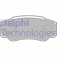 LP1790 DELPHI DELPHI CITROEN Гальмівн колодки задн.Jumper,Fiat Ducato,Peugeot 1.9-2.5D,TD