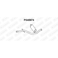 PG45874 VENEPORTE Предглушник вихлопних газів