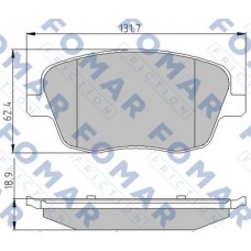 FO 908081 FOMAR Friction КомплеК т гальмівних колодок, дискове гальмо