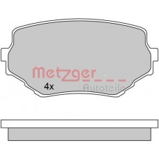 1170415 METZGER Комплект гальмівних колодок дисковий гальм