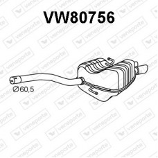 VW80756 VENEPORTE Глушник вихлопних газів кінцевий