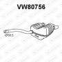 VW80756 VENEPORTE Глушник вихлопних газів кінцевий