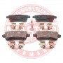 13046027562N-SET-MS MASTER-SPORT GERMANY Комплект гальмівних колодок дисковий гальм