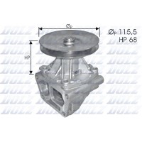 S129 DOLZ Водяний насос охолодження двигуна