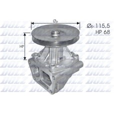 S129 DOLZ Водяний насос охолодження двигуна
