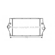 Интеркулер AVA QUALITY COOLING RTA4363
