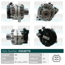 H5540776 HOFFER Генератор