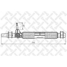 00-35020-SX STELLOX Кермовий механізм