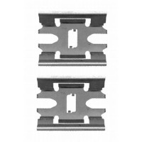 8DZ 355 204-071 HELLA Комплектуючі колодки дискового гальма