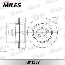 K011237 MILES Гальмівний диск