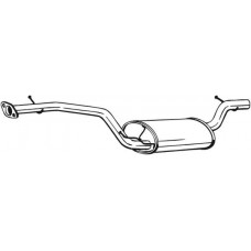282-419 BOSAL Середній глушник вихлопних газів