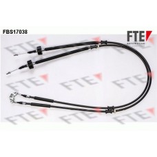 FBS17038 FTE Тросик, cтояночный тормоз