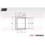 72960043 MAXTECH Поршень корпус скоби гальма