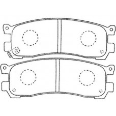 FP0553 FIT Комплект гальмівних колодок дисковий гальм