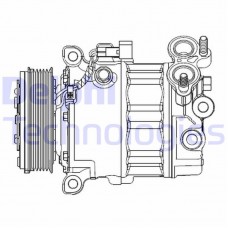 CS20512 DELPHI Компресор кондиціонера