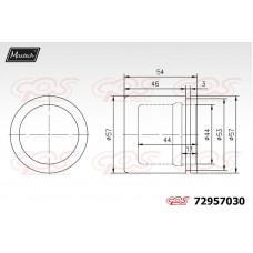 72957030 MAXTECH Поршень корпус скоби гальма