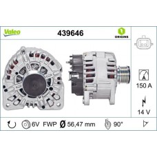 439646 VALEO Генератор