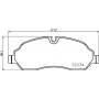 P 24 171 BREMBO КомплеК т гальмівних колодок, дискове гальмо