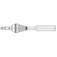 17-0381 METELLI Привідний вал