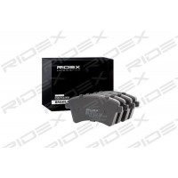402B0447 RIDEX Комплект гальмівних колодок дисковий гальм