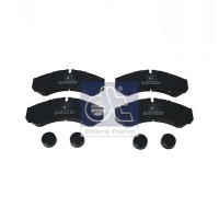 7.92616 DT Spare Parts КомплеК т гальмівних колодок, дискове гальмо
