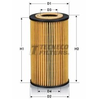 OL0215E TECNECO FILTERS Масляний фільтр