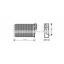 PEA6292 AVA QUALITY COOLING Теплообмінник обігрів салону