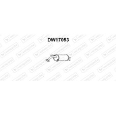 DW17053 VENEPORTE Глушник вихлопних газів кінцевий